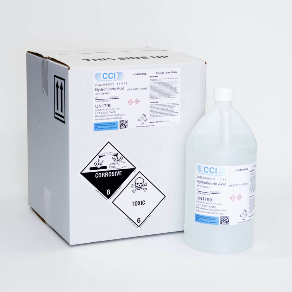 Acids - Hydrofluoric Acid